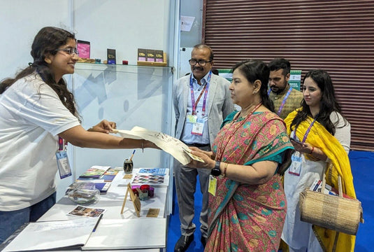 World Food India representing Tamil Nadu State as a PMFME beneficiary - Thy Chocolates