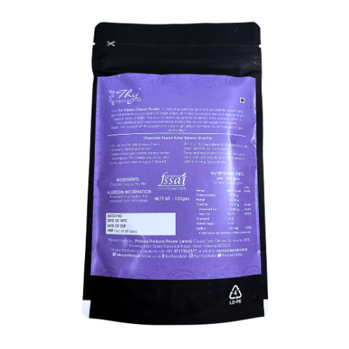 Cheeky Cacao Powder - Thy Chocolates